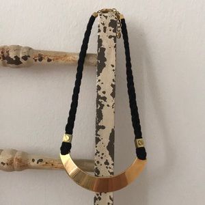 Black and Gold Necklace